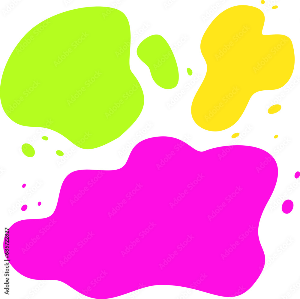 Set of vector neon spot for text. Background on white background. Isolated image. For banner, card Set of vector neon spot for text. Background on white background. Isolated image. For banner, card