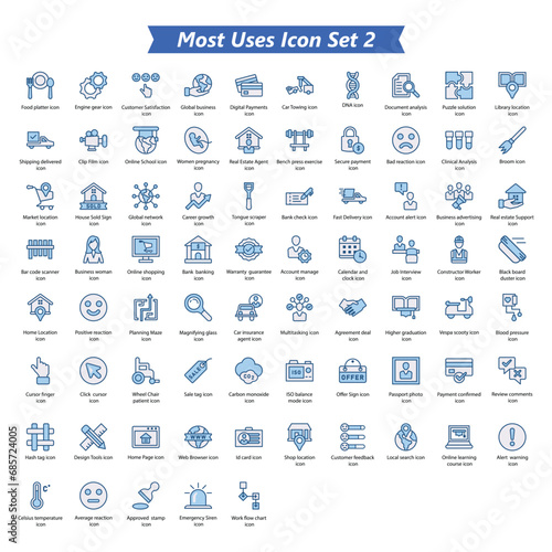 Most Uses Icon Set 2