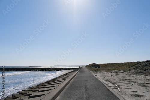                            View of Kujukuri Beach