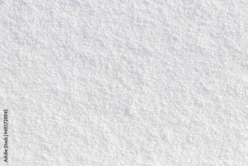 Snow texture, snow cover with uneven surface photo