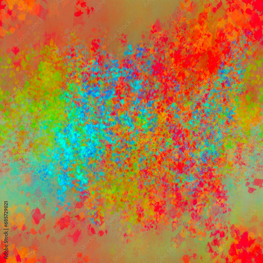 Bright colorful summer colors of nature Abstract blurred painted artistic seamless background