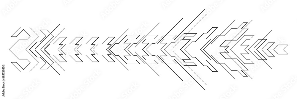 Cyber abstract design. Digital neo tribal style. Cyber abstract design. Digital neo tribal style.