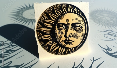 face of the sun