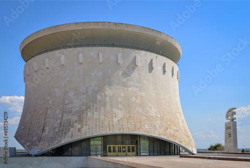 Stalingrad Battle Museum building in Volgograd city