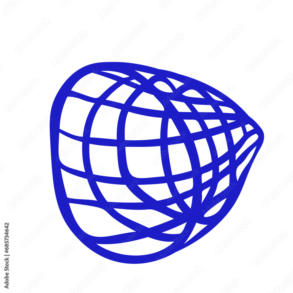 neon mesh in vector. imitation of a volumetric 3D object. objects for the design of an animation product packaging website application. neon mesh in vector. imitation of a volumetric 3D object. objects for the design of an animation product packaging website application.