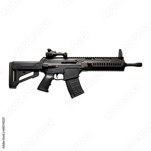 rifle on transparent background PNG