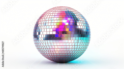 Shiny disco ball photo