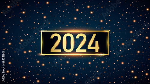 Merry christmas background, happy new year 2024 Background, vector