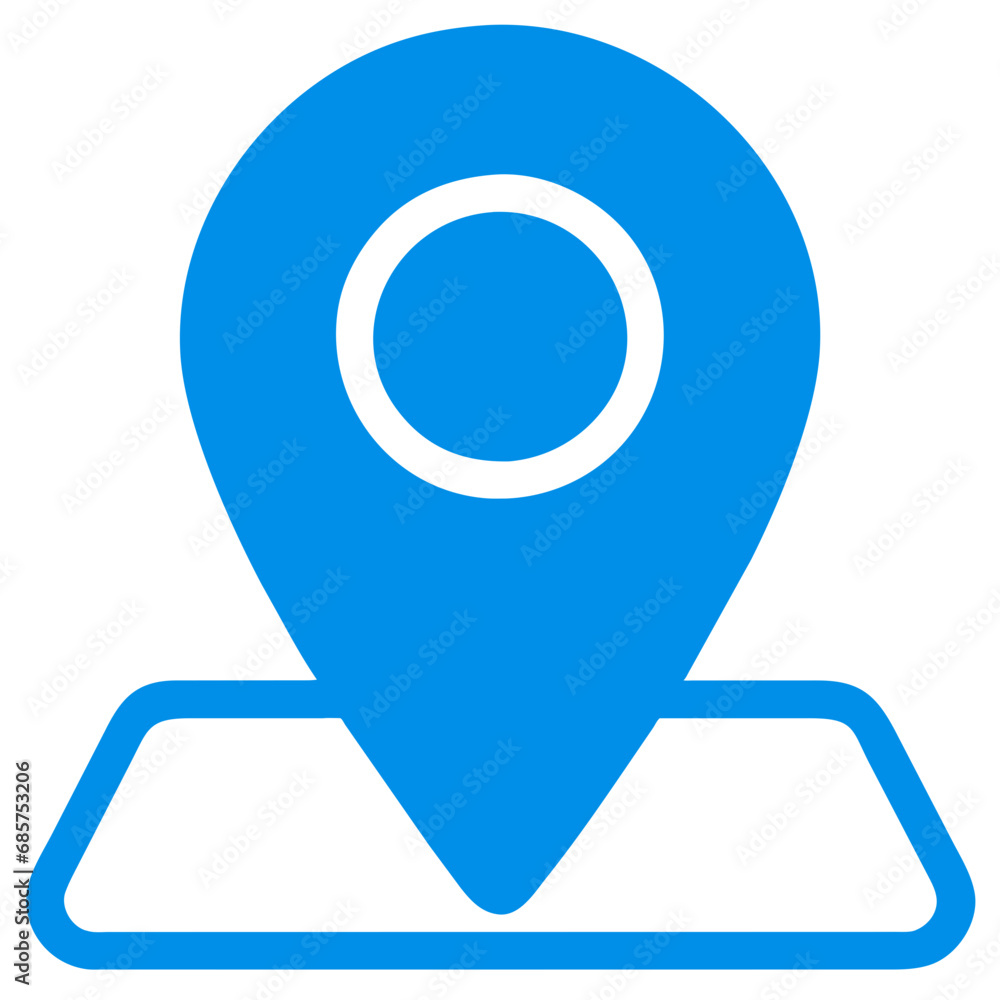 map pointer with icon geolocation track map pointer with icon geolocation track