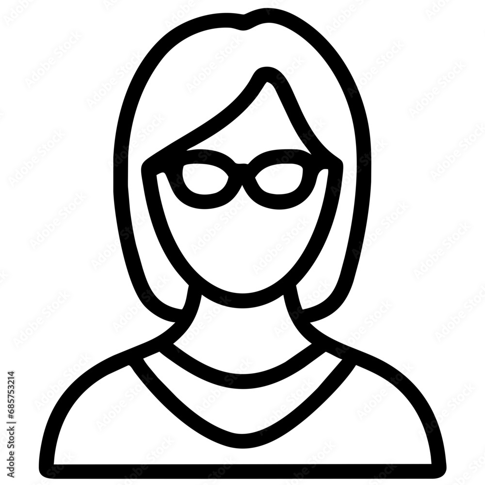 person with magnifying glass icon person with magnifying glass icon