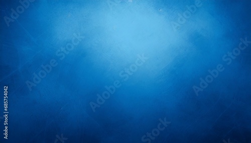 blue background with soft blurred texture light center and dark blue border in elegant luxury painted background wall
