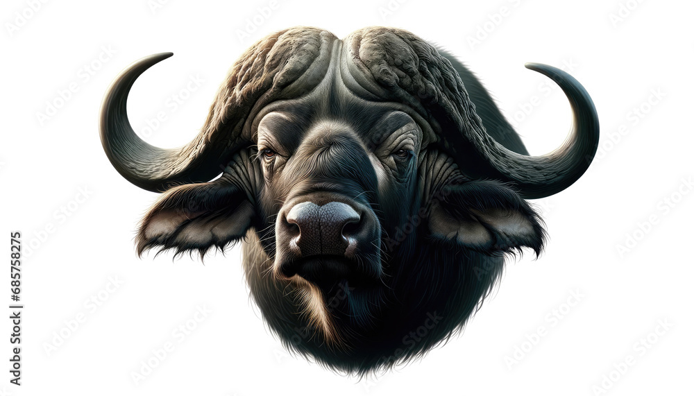 Naklejka premium African Cape Buffalo Portrait