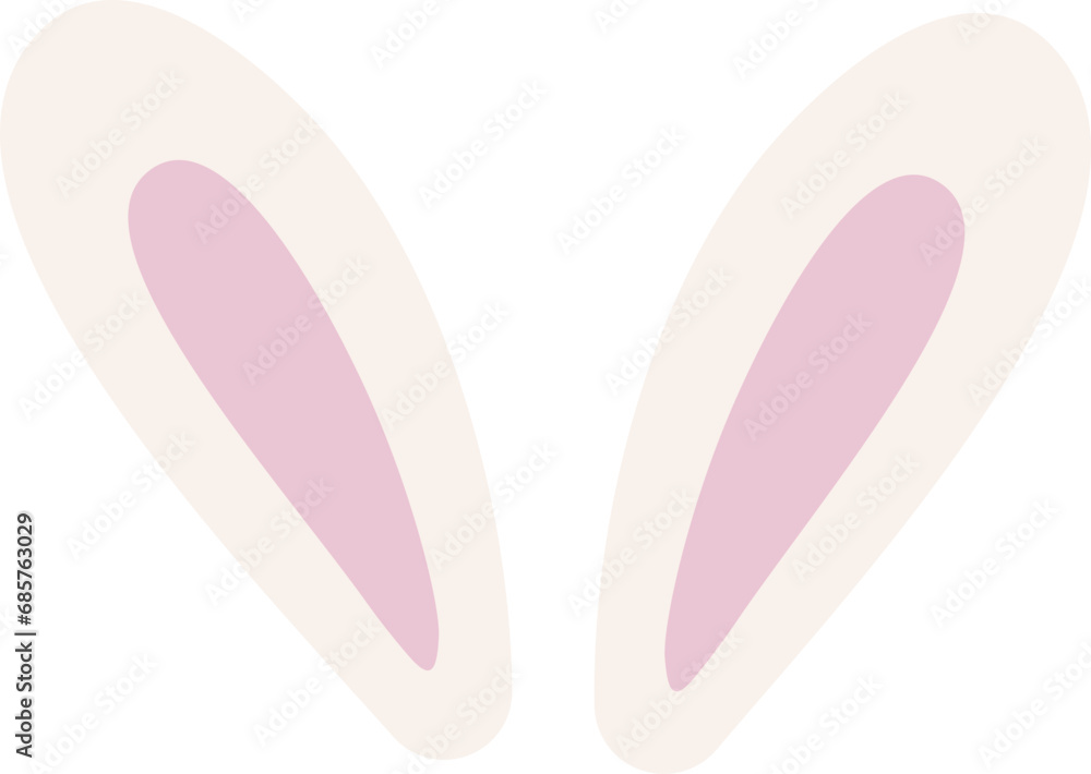 Fototapeta premium Bunny ears icon