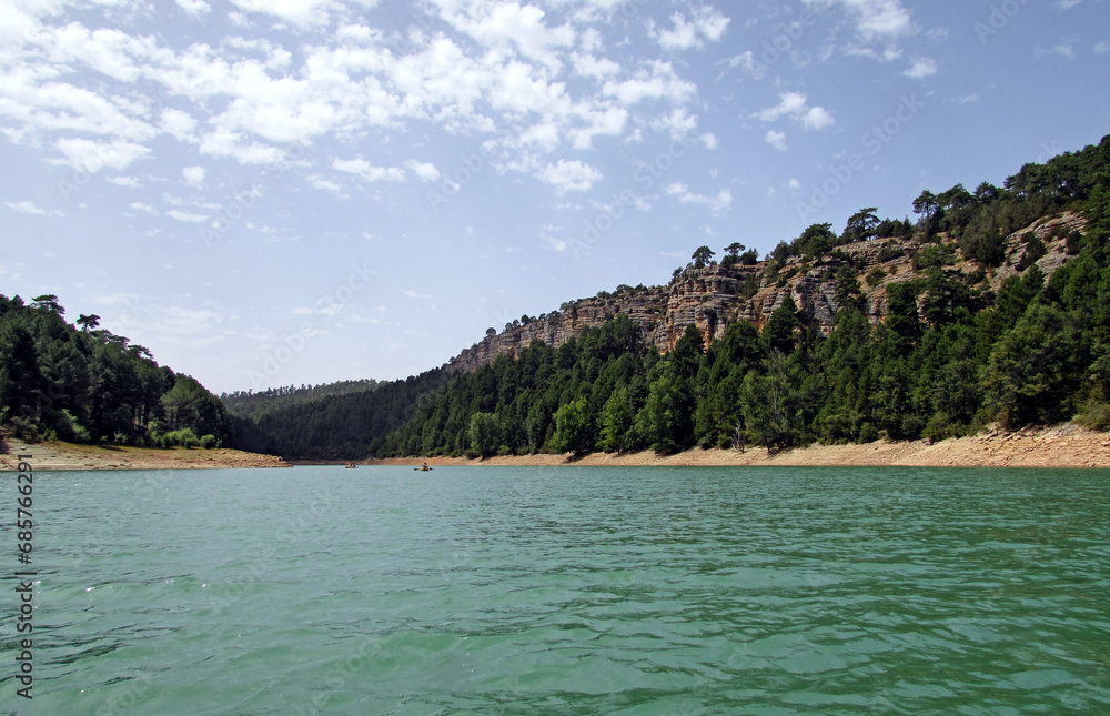 Water, stone and trees in the Toba reservoir. Water, stone and trees in the Toba reservoir.