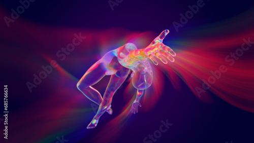 3d illustration of the astral space of lucid dreams © Space Wind