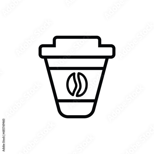 Coffe vector simple bean cafe
