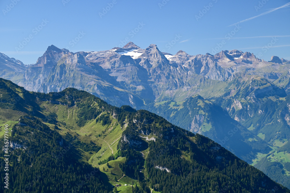 Serenity in the Swiss Alps: A Breathtaking Summer Landscape