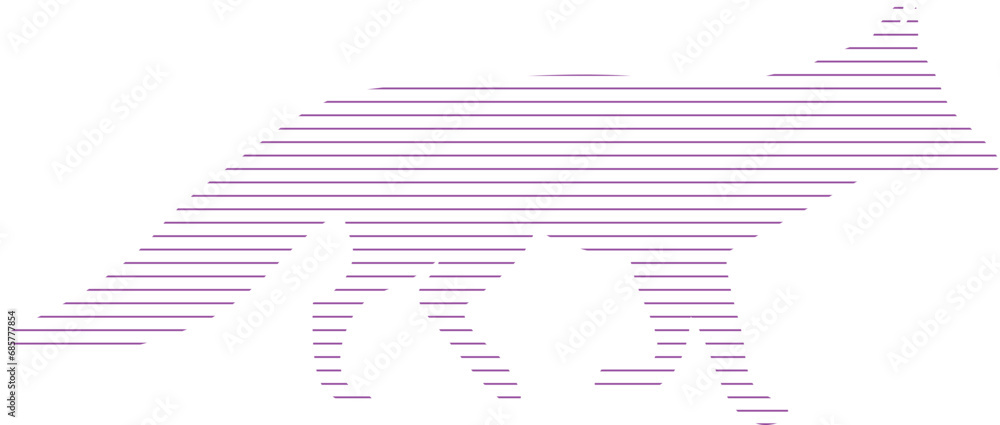 Animal Line Background Design Animal Line Background Design