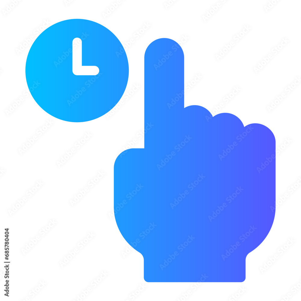 time gradient icon time gradient icon