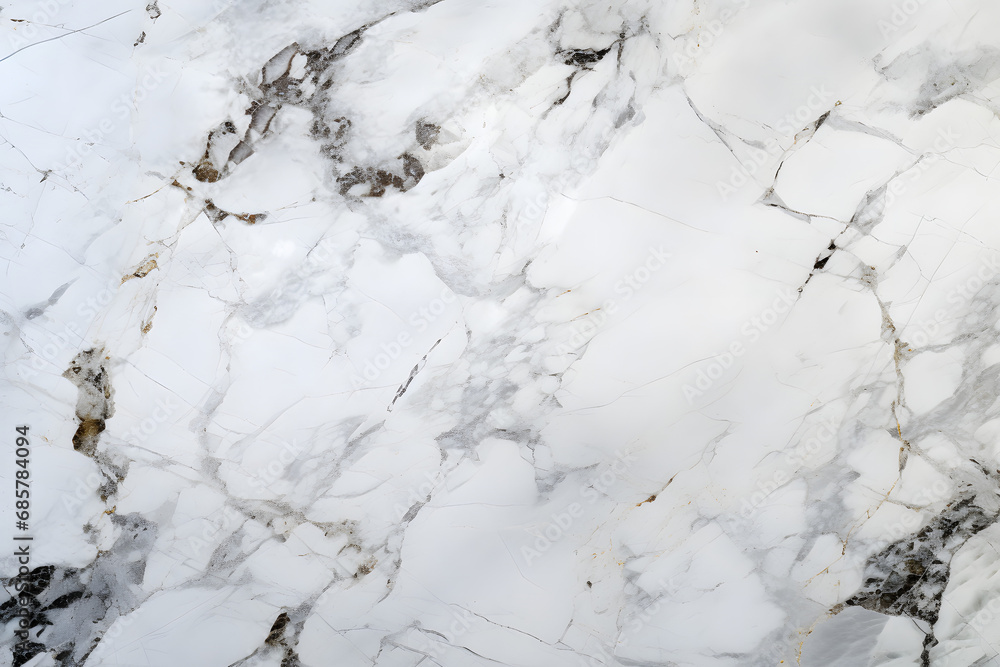 White marble texture with natural pattern for background or design generativ ai