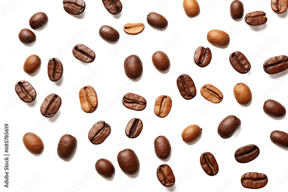 Coffee beans isolated Coffee beans isolated