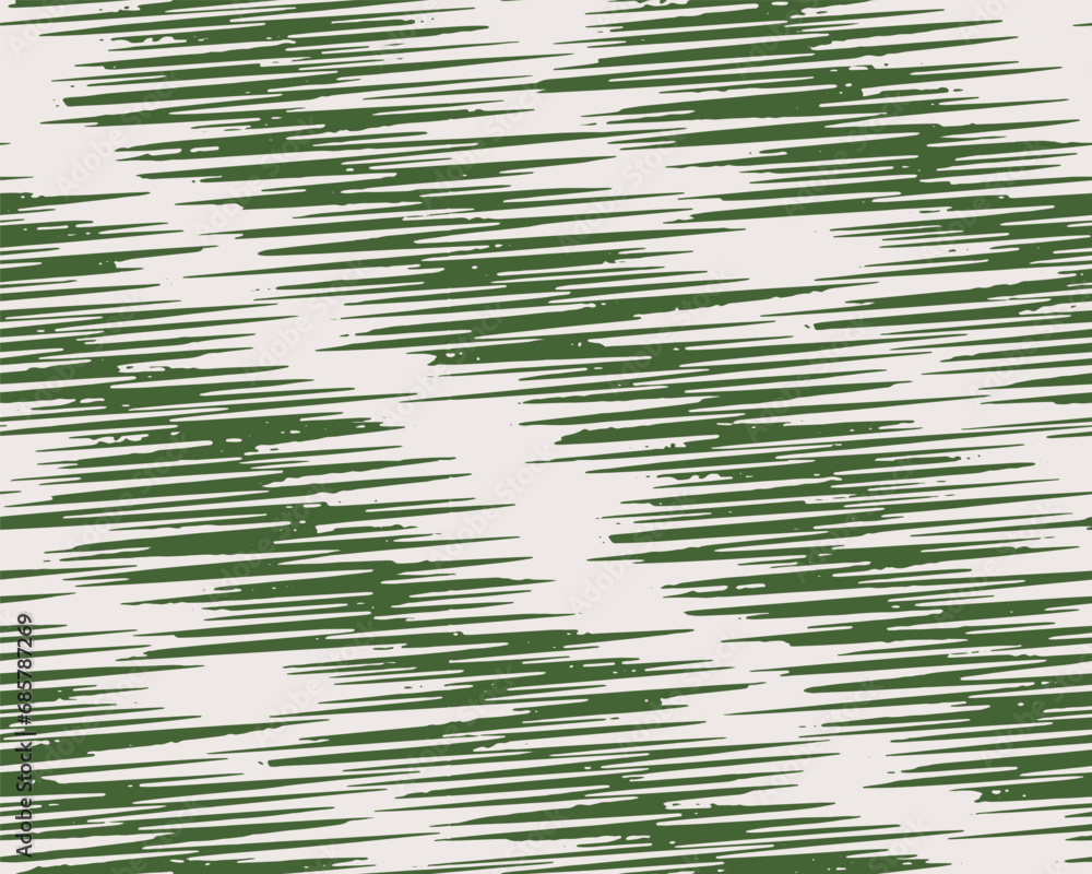 Obraz premium Full Seamless Print. Cross Zigzag Halftone Texture Pattern. Monochrome Vector. Dress Fabric Design for Textile and Home Decoration. 