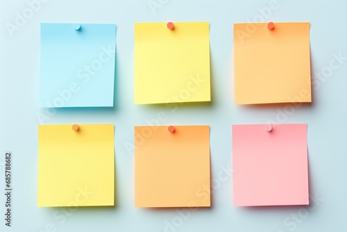 Prepared Sticky Notes For Immediate Use