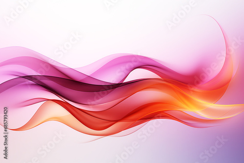 Abstract colorful smooth lines background