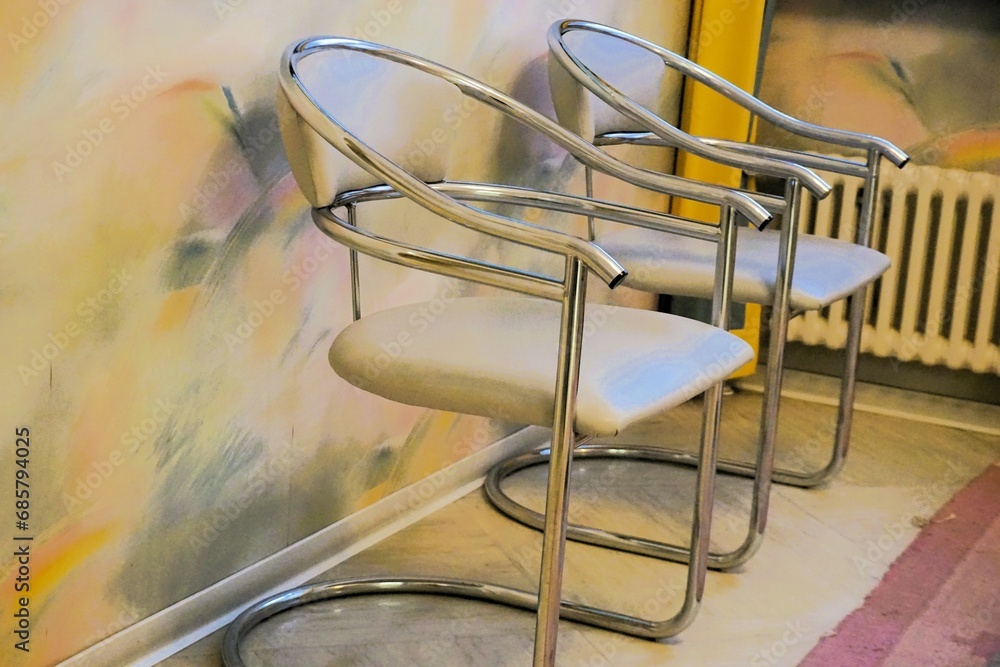 Innenausstattung von Warteraum in Arztpraxis