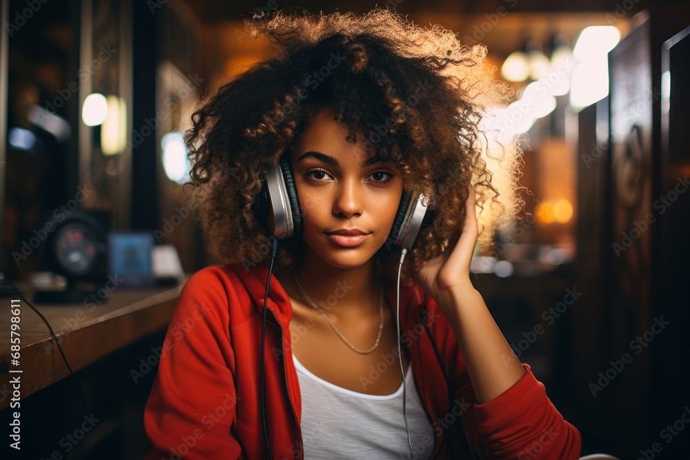 a young african or Happy igen teen hipster pretty a young african or Happy igen teen hipster pretty