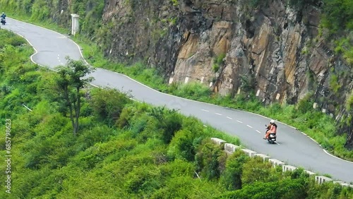 The view taken from the distance of Idyllic  Beauty of Kullu Manali photo