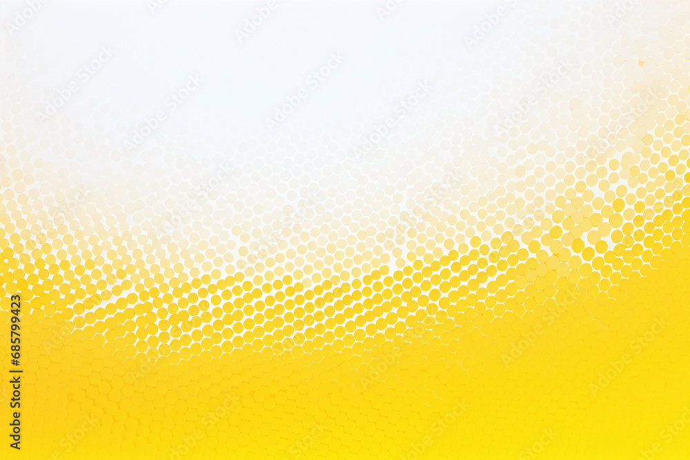 Gradient yellow background with halftone pattern