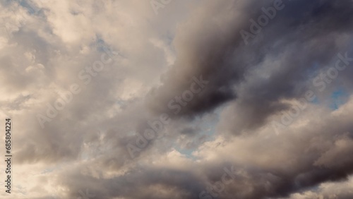 Light in the Dark and Dramatic Storm Clouds background © kinomaster