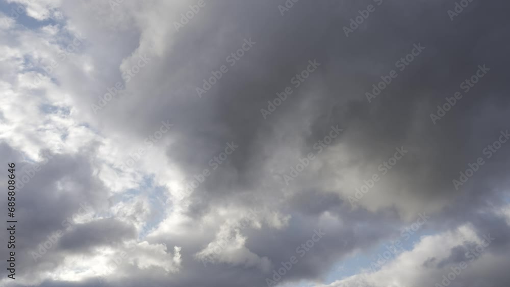 Storm Clouds Timelapse. Dark clouds block out the sun before the storm HDR BT2020 HLG Material Storm Clouds Timelapse. Dark clouds block out the sun before the storm HDR BT2020 HLG Material