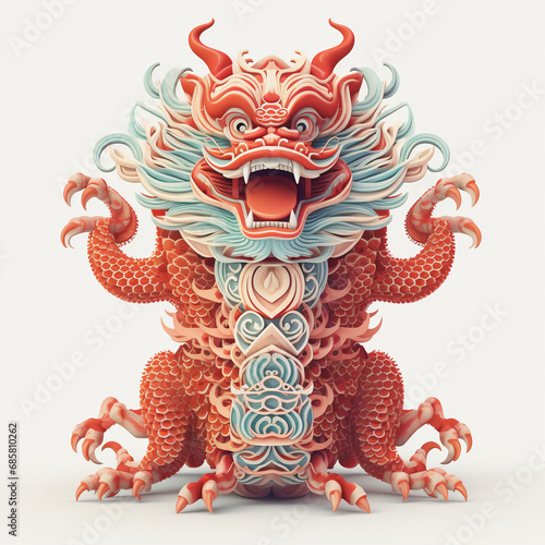 Embrace Happiness and Enjoy Chinese New Year Celebration with Dragon Paper Art