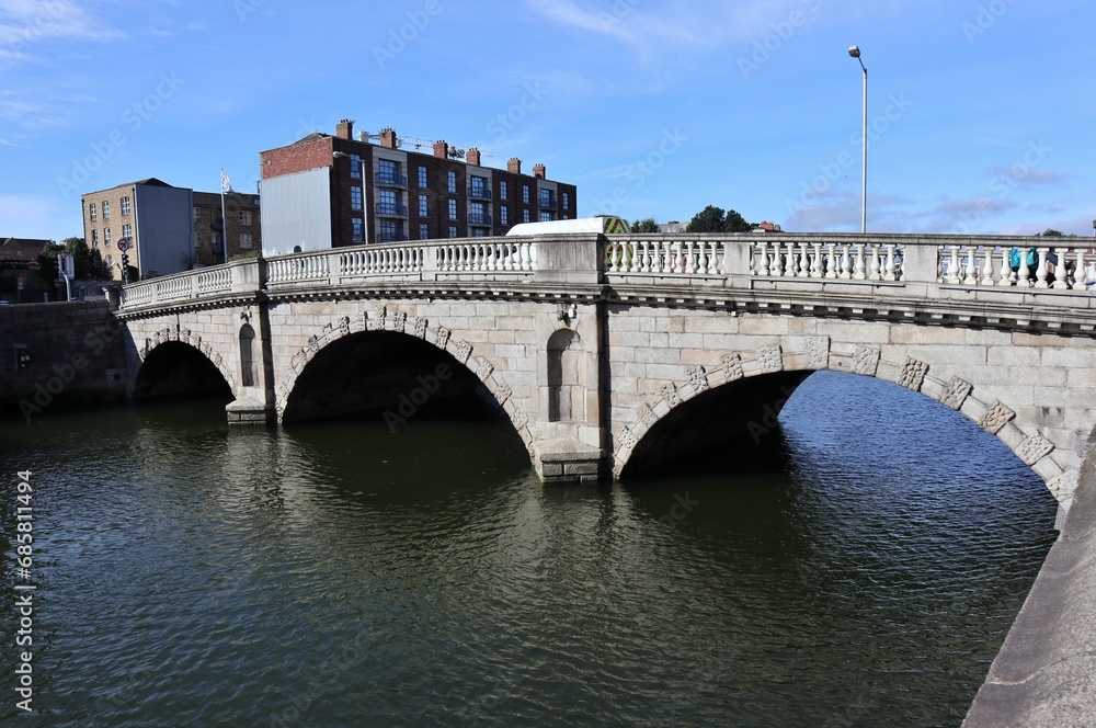 Dublino - Ponte Mellows da Arran Quay