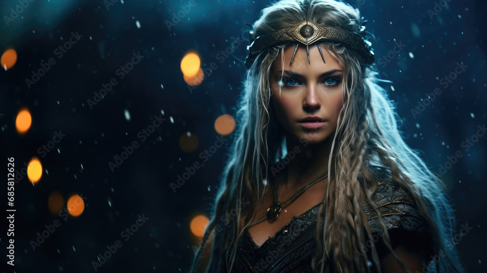 Viking Shield Maiden: A Warrior's Grace in the Face of Battle Viking Shield Maiden: A Warrior's Grace in the Face of Battle