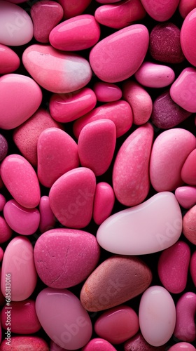 Pink Pebbles Background for Design