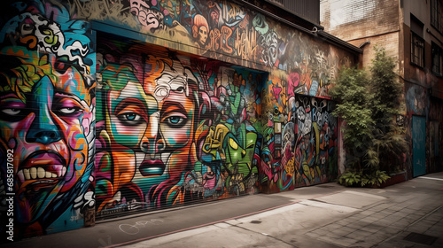 Graffiti Alley © Miles