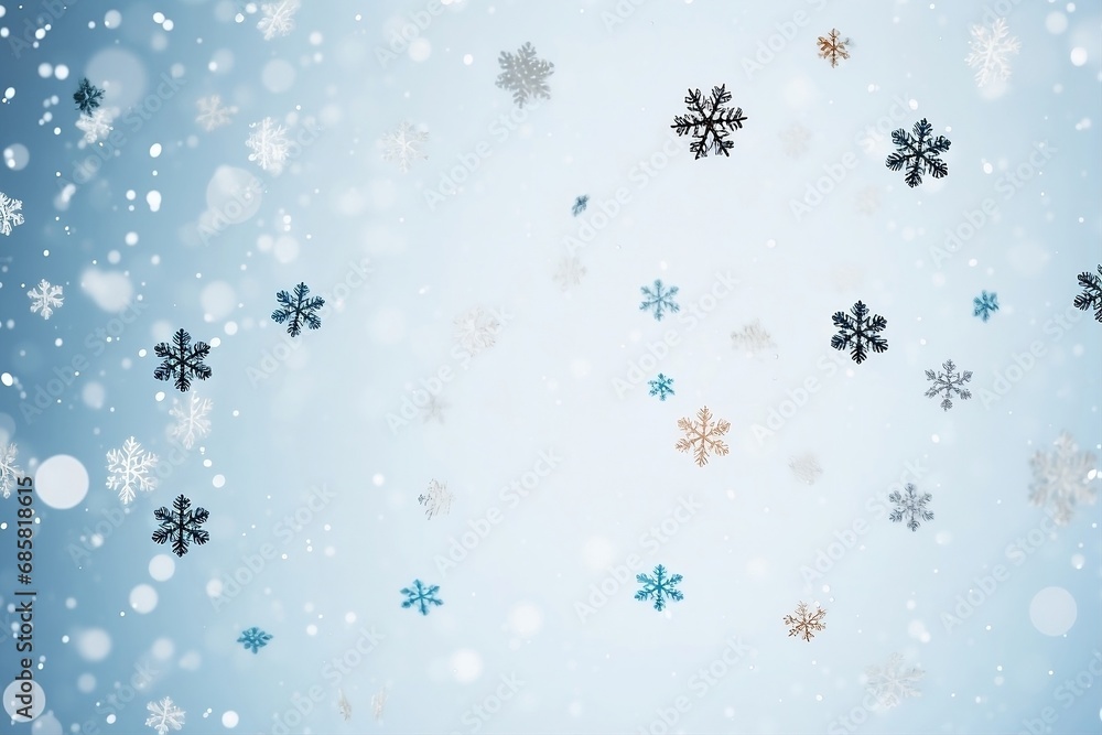 snowflakes on a Christmas background snowflakes on a Christmas background