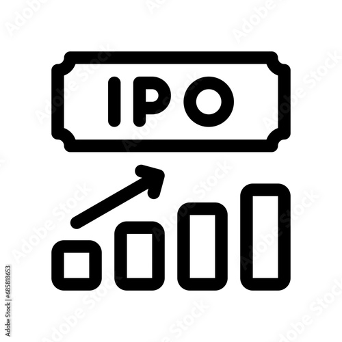 ipo line icon