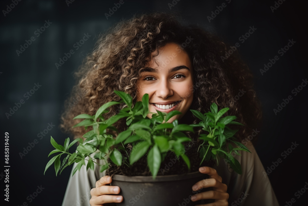 Portraits of individuals engaged in environmental conservation or sustainable practices out of love for the planet, with copy space Portraits of individuals engaged in environmental conservation or sustainable practices out of love for the planet, with copy space
