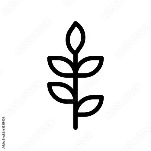harvest farming line icon