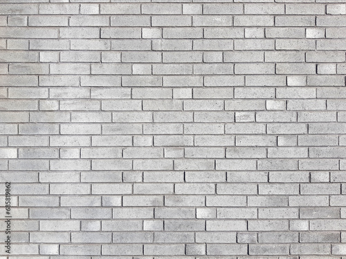Modern white brick wall pattern texture background