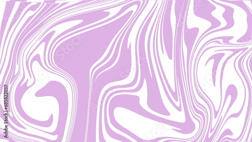 Abstract background of purple and white fluid pattern shapes