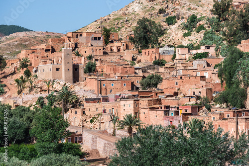 Village Near the Atlas Mountains, Morocco