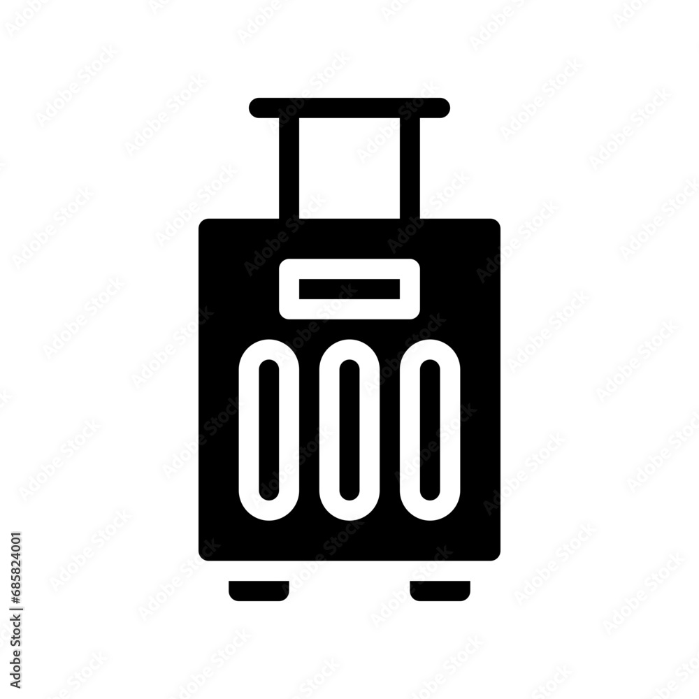 suitcase glyph icon suitcase glyph icon
