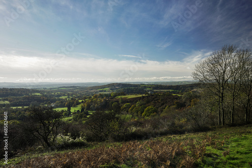 Ledbury and Deer Park are breathtaking from atop Midsummer Hill at Eastnor Castle and surrounding hills. © Cookandphotoshoot
