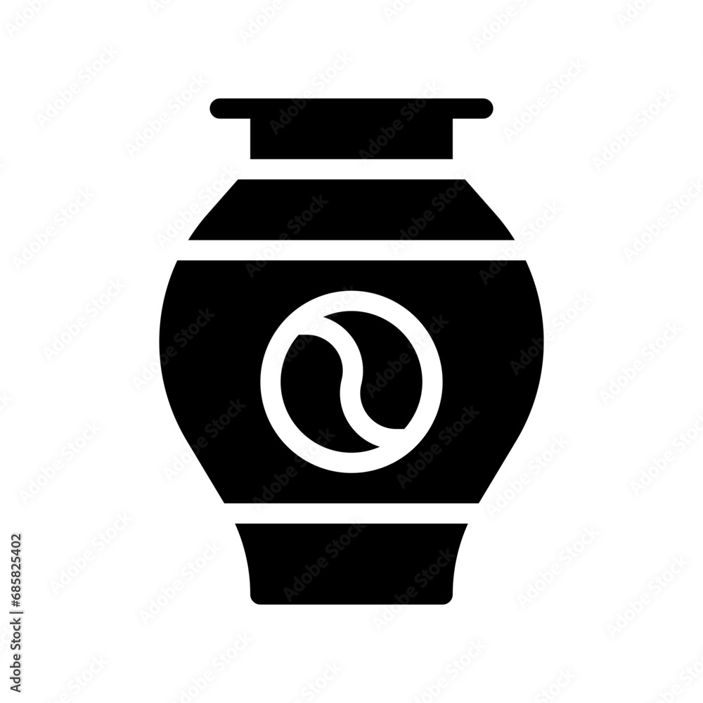 vase glyph icon