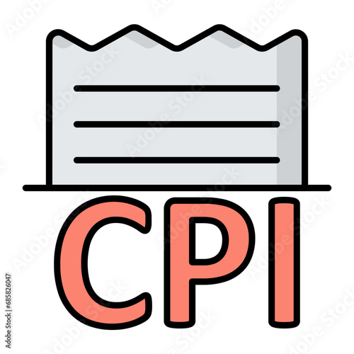 CPI Line Color Icon